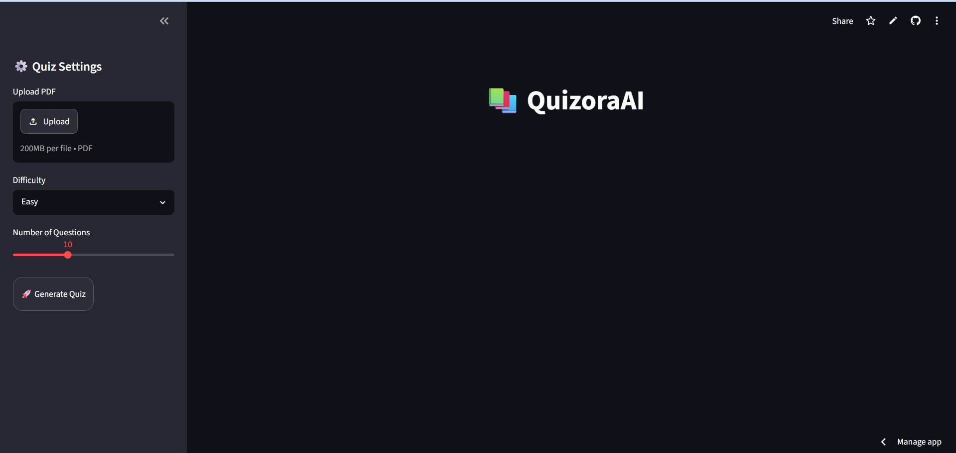 QuizoraAI