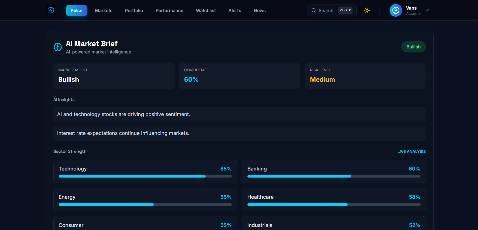 FinPulse AI